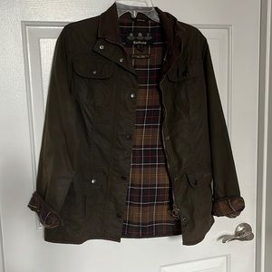 BARBOUR JACKET IN GREAT CONDITION SZ 6USA